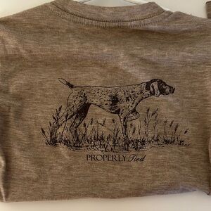 Properly Tied Brown Graphic T-Shirt